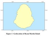 Map of Byam Martin Island