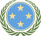 National emblem of Kortosh-Jusin