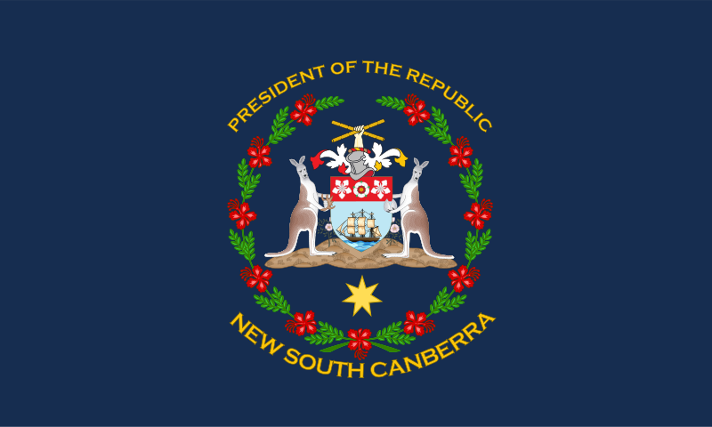 File:President of the Republic of New South Canberra - Flag.svg