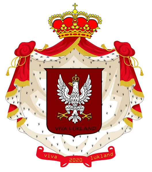 File:Coat of arms of the Kingdom of Lukland.png