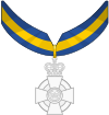 Silver Crown of Good Friendship Service - Necklet.svg