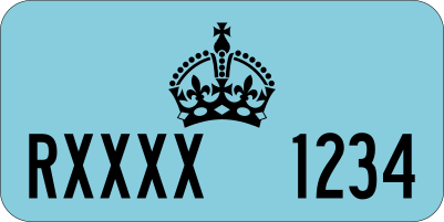 File:Vehicle registration plate template of Baustralian Royalty.svg