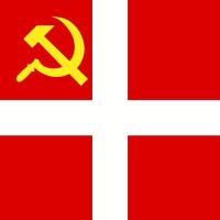 Flag of Union of Billow Soviet Socialist Republics