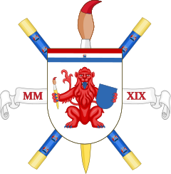 The coat of arms of the Paloman Heraldic Authority