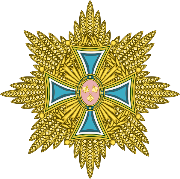 File:Order of the Aurea Apis (Badge).svg