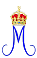 Royal Monogram of Queen Monroe I of Lowenia.svg