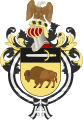 Arms of Jack Morris as a knight in the order