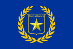 The flag of European Micronational Alliance