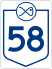 Baustralian Highway 58 shield