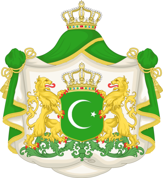 File:Coat of Arms of the Sovereign Military Order of Shehzadam.png