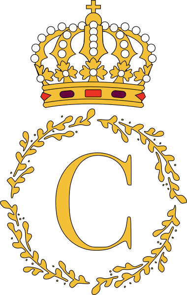 File:Royal Cypher of Charles, King of Great River.svg