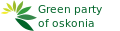 Green Party of Oskonia Wordmark.svg