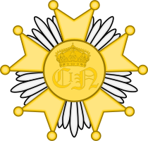 Breast Star of the Order of Christina I.svg