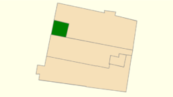 Location of New Denmark (dark green) in House Hold