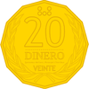 20 Paloman Dinero coin (Reverse)