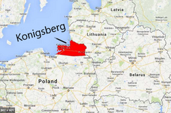 Location of Konigsberg