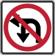 O5f No U-turns or left turns