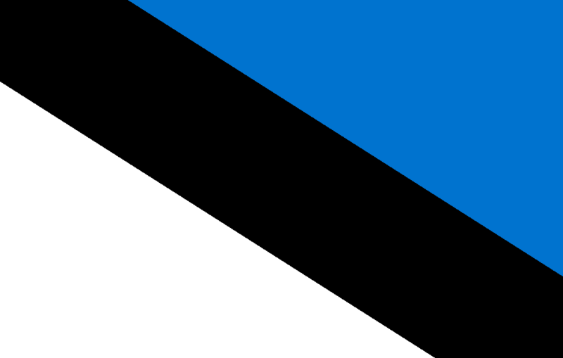 File:Diagonal Estonia Flag.png