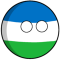 Countryball of the Republic of Molossia
