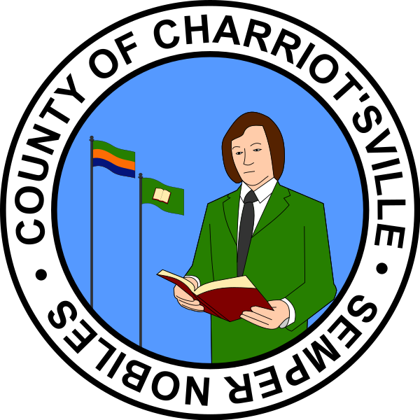 File:Seal of Charriot'sVille with updated motto.svg
