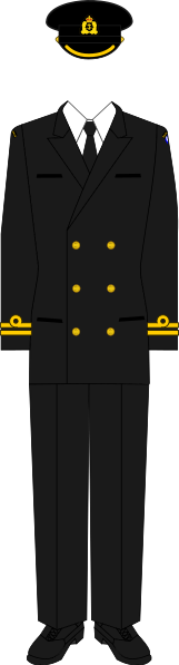 File:Uniform of a Lieutenant (Navy).svg