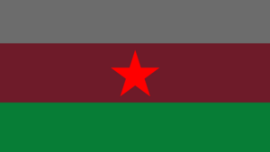 The Flag for the Republic Of Grovia.
