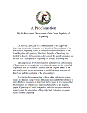 Proclamation of Grand Republic of Kapreburg.png