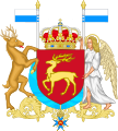 Middle Royal Coat of Arms of Krzakacja.svg