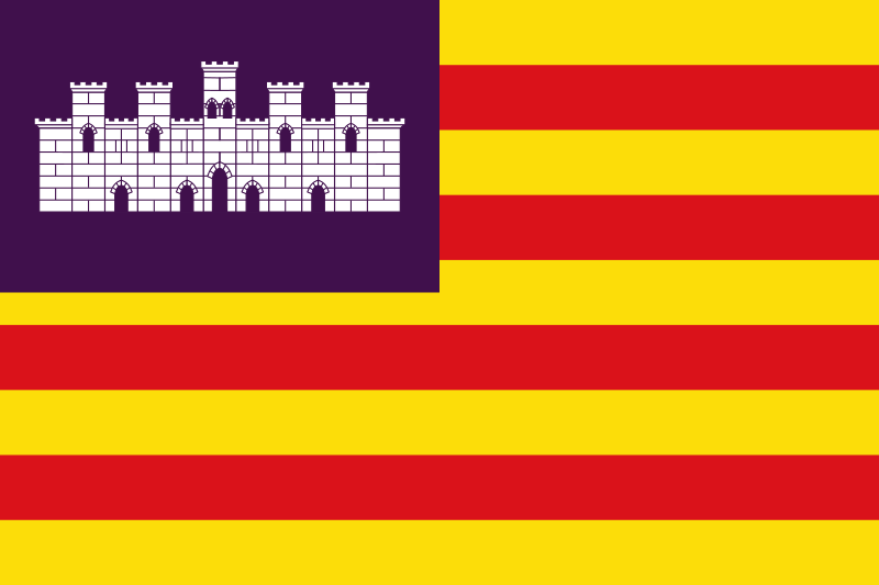 File:Flag of the Balearic Islands.svg