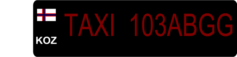 File:KOZ Taxi Number Plate.png