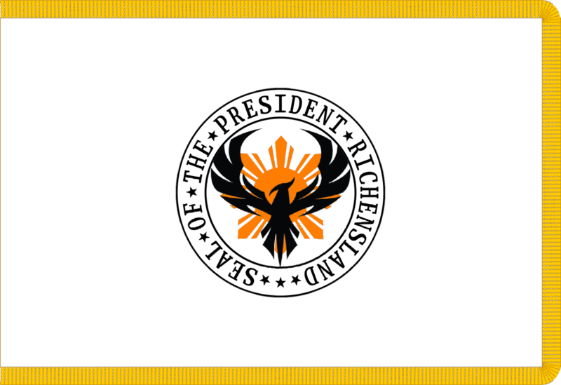 File:Presidential standard of Richensland (2022–2023).png