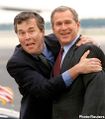 George & Jeb Bush of Texas and Florida