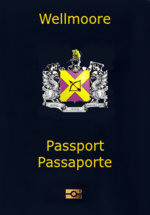 caption = Current Cover of a Wellmoorean Passport