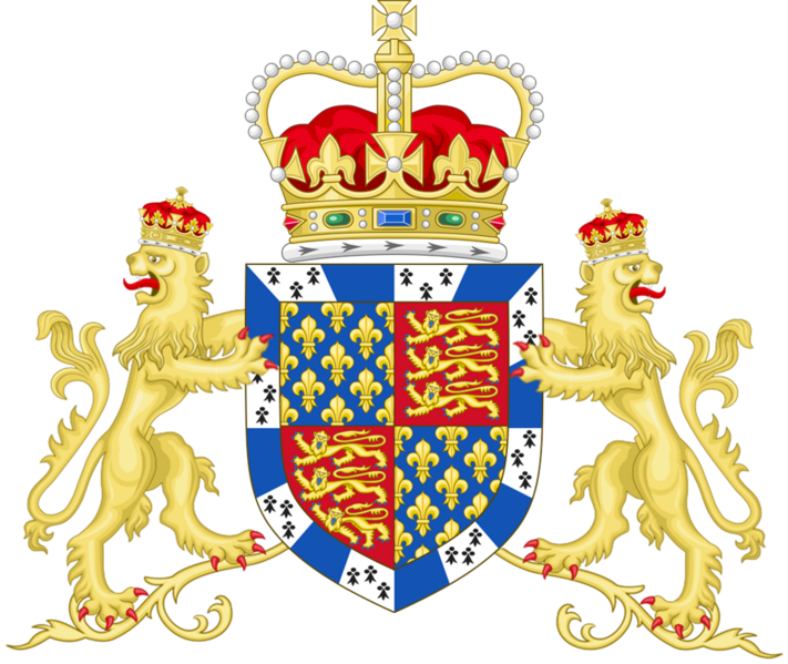 File:Arms of King Henry II of Exeter.png