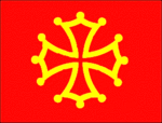 Former occitanian flag.