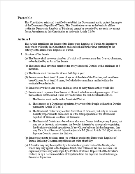 File:Tūrnian Constitution page 1.png