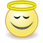 Yellow innocent looking face with halo.png