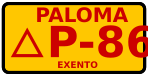 File:Fire Fighther licence plate for Paloma.svg