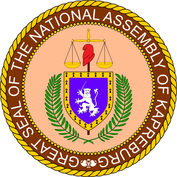 File:Seal of the National Assembly of Kapreburg.svg