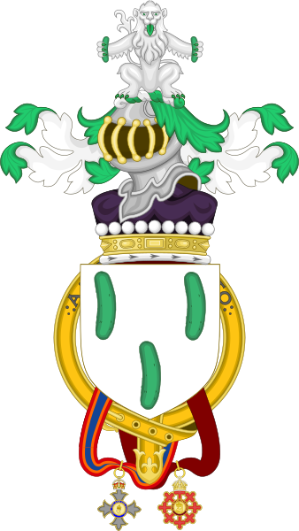 File:Coat of arms of the 1st Viscount of Wooler.svg
