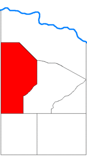 Smokia County in Klaise State