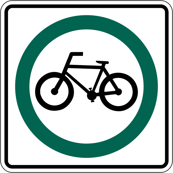 File:Baustralia bicycles only sign.svg