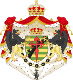 Former Grand Red Arms, adopted on 10 September 2020. Its use was officialy discontinued on 3 May 2021.