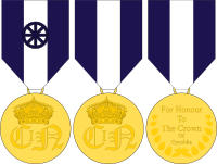 Medal of the Order of Christina I.svg