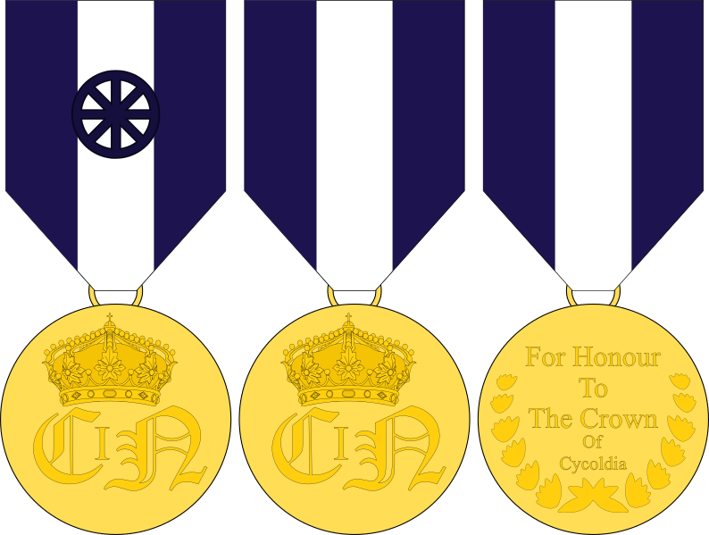 File:Medal of the Order of Christina I.svg