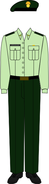 File:The 1st Prince of Kingston in Service Dress (Summer, without tie).svg
