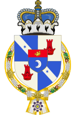 Christoph II of Mimas - KGCRCQ - Coat of Arms.svg