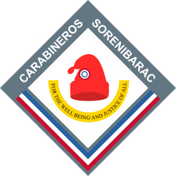 Emblem of the Carabineros (Wendatia).svg