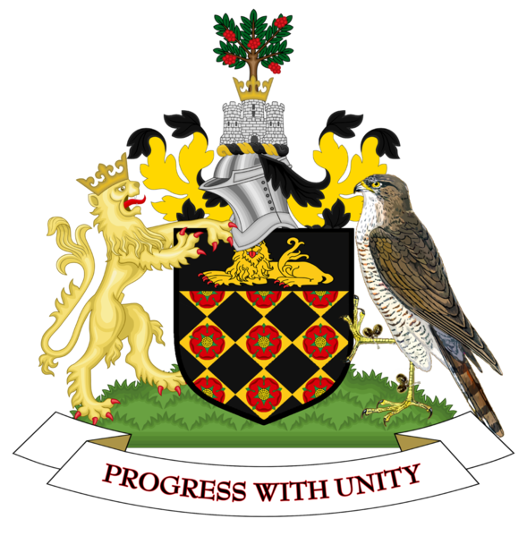 File:Coat of arms of Wigan Metropolitan Borough Council.png