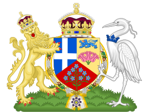 Princess Juliana, Duchess of Beauclerk - LGCRFQ - Coat of Arms.svg